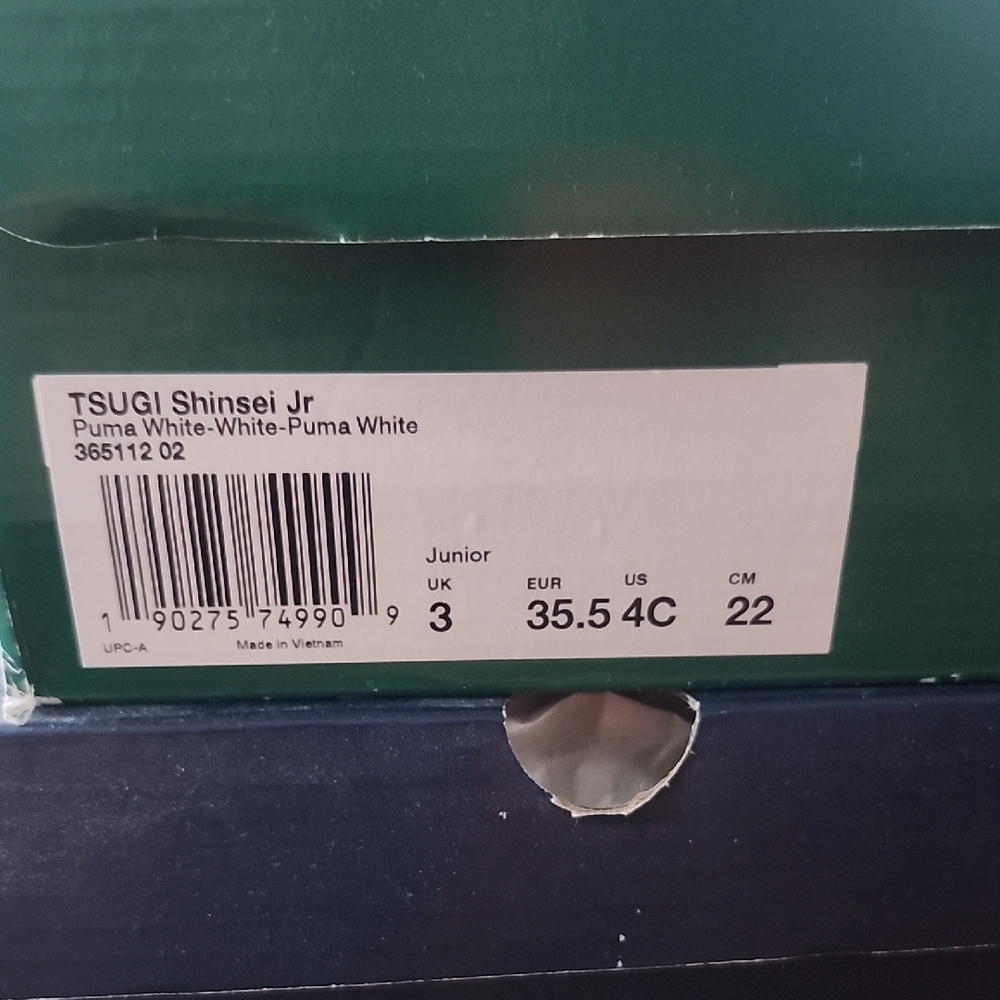 Puma TSUGI Shinsei Jr in White